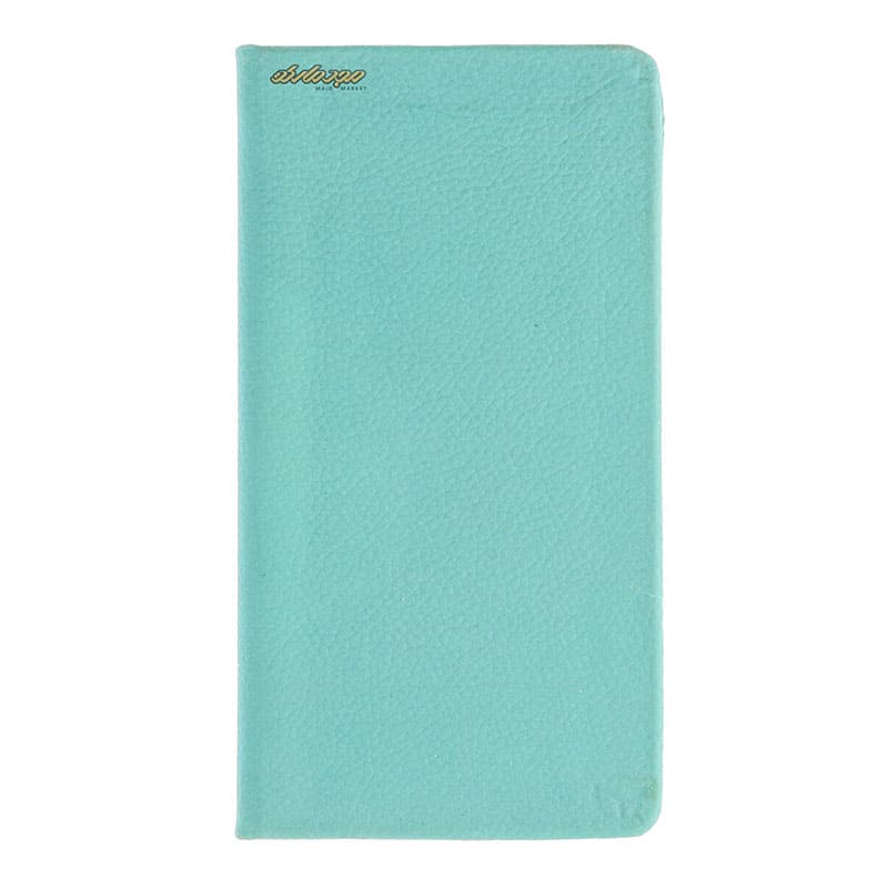 تقویم جیبی 1402 سبزآبی جلد سخت کلیپس Clips (2)