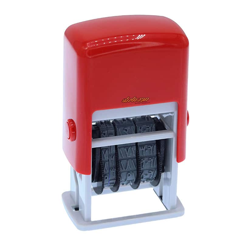 دستگاه مهر تاریخ زن شاینی زرد مدل S-300 (4)