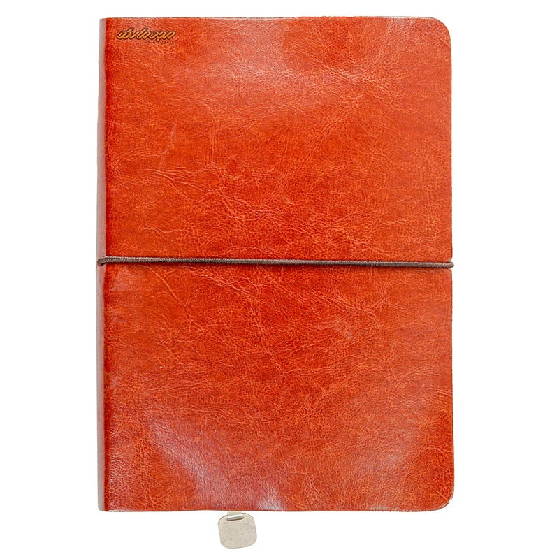 سالنامه (سررسید) 1402 قهوه ای تیره طرح ترمو جلد نرم ایلیا 213