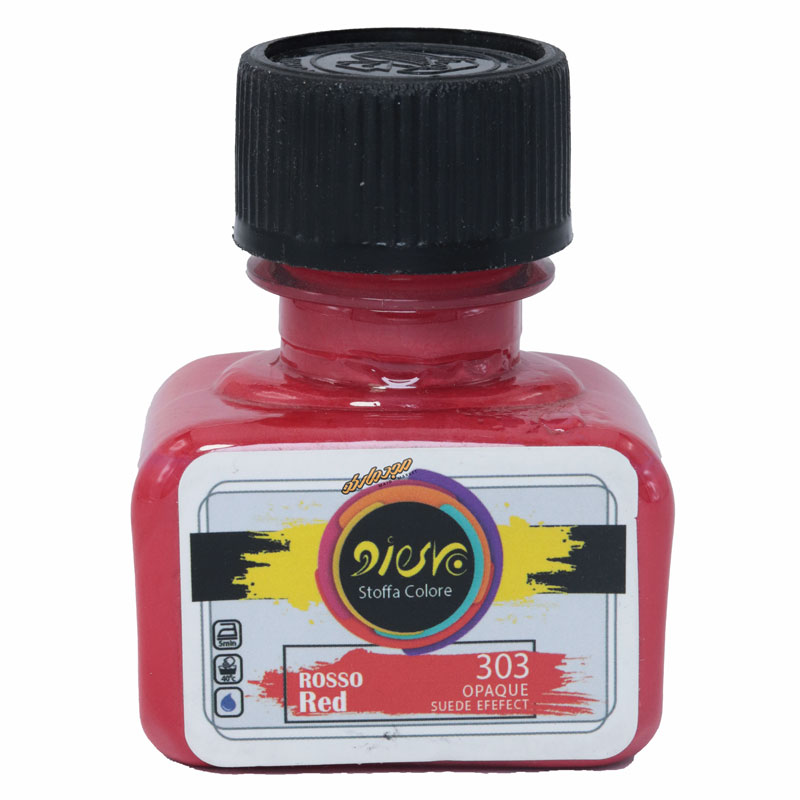 رنگ پارچه اوپک جیر قرمز 303 (RED) پیرو