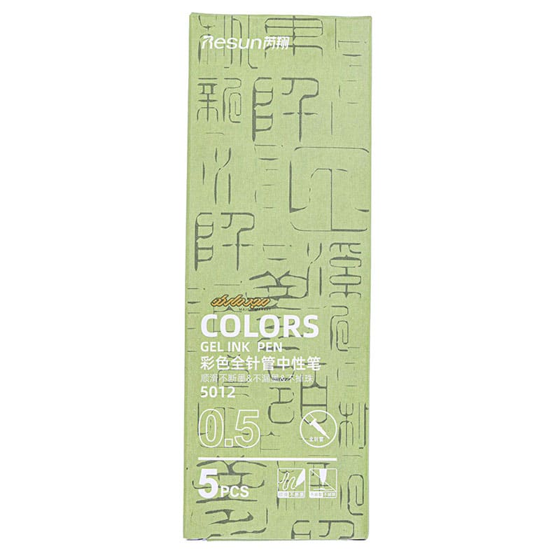 خودکار رنگی 5 رنگ مدل resun 5012