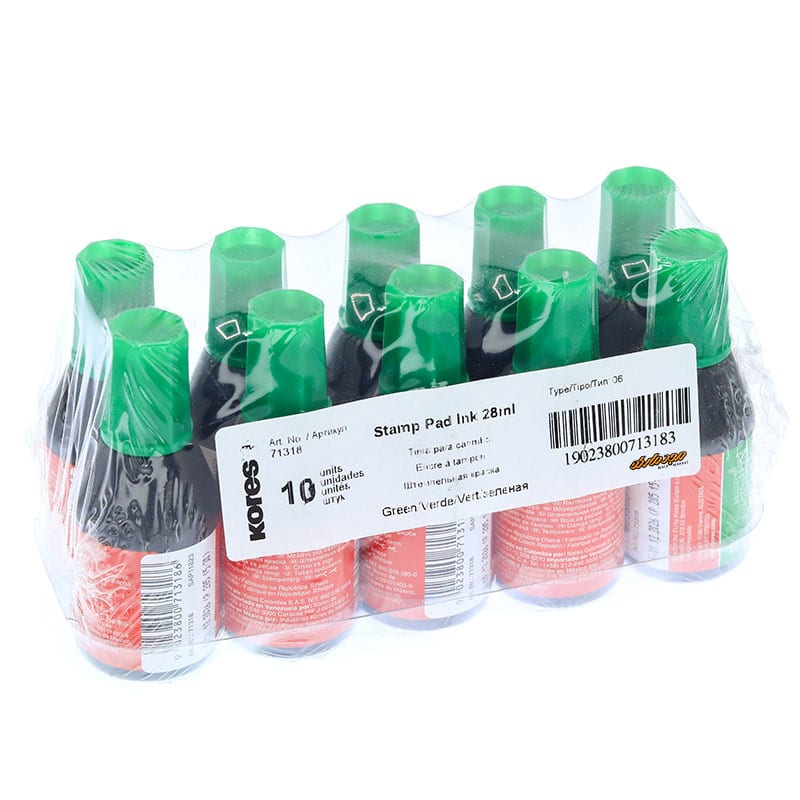 جوهر استامپ سبز روغنی KORES (2)