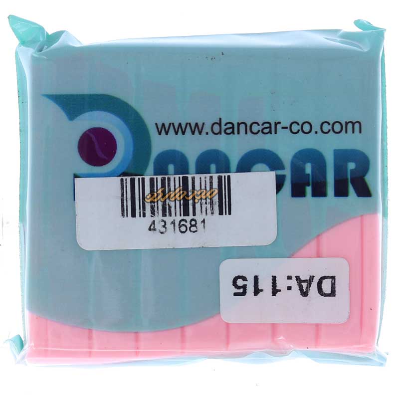 خمیر فیمو پلیمری حرارتی صورتی کد 115 دانکار