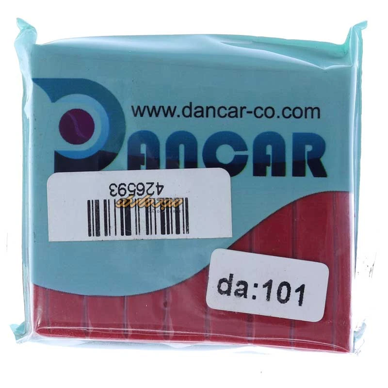 خمیر فیمو پلیمری حرارتی قرمز کد 101 دانکار