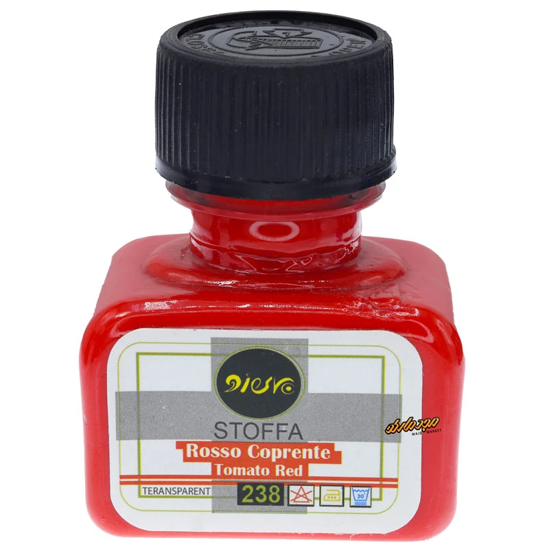 رنگ پارچه ترنسپرنت قرمز گوجه ای 238 (TOMATO RED) پیرو (1)