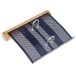 پایه تقویم چوب و فلز قهوه ای روشن وافر 187 VAFER (3)