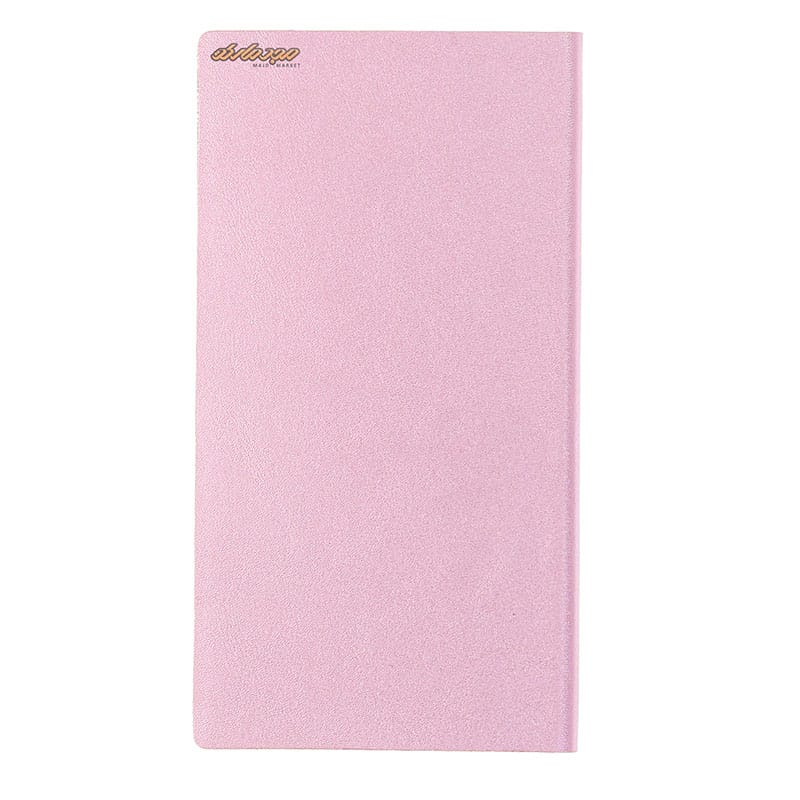 تقویم جیبی 1402 صورتی جلد نرم کلیپس Clips (1)