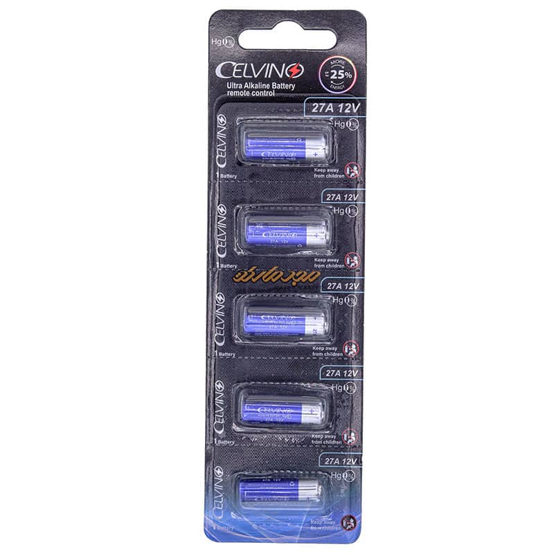 باتری ریموتی 12 ولت آلکالاین کلوینو CELVINO 27A