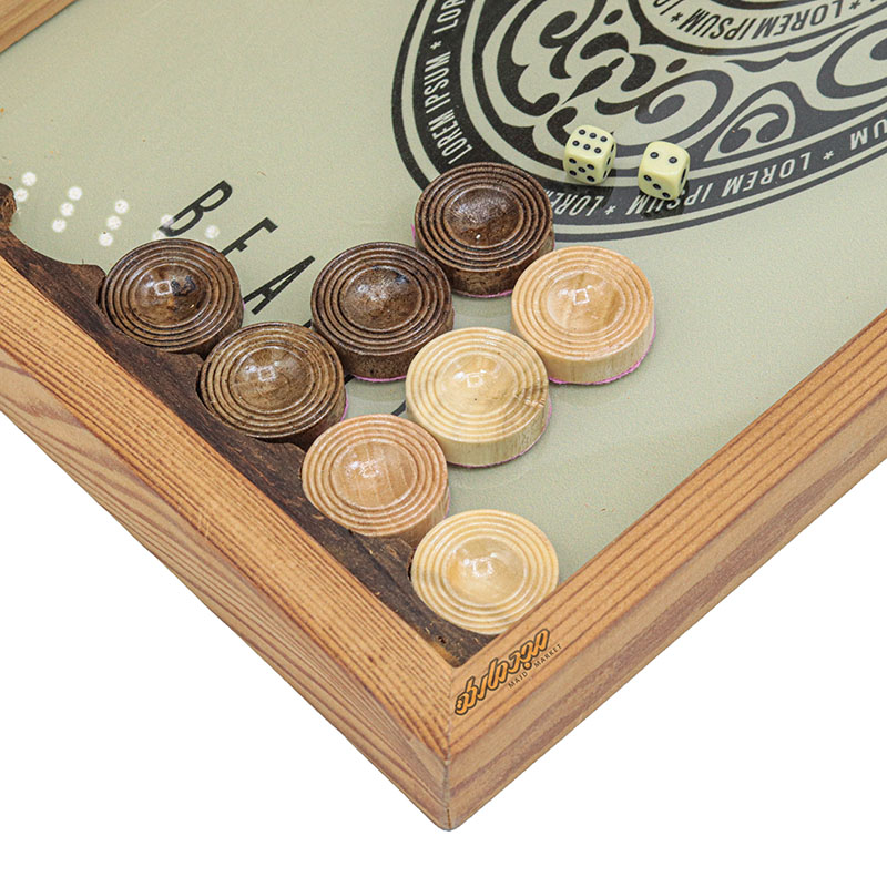 تخته نرد صادراتی طرح اسب (2)