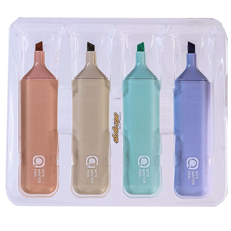 ماژیک علامت زن پاستیلی 4 عددی 696A (2)