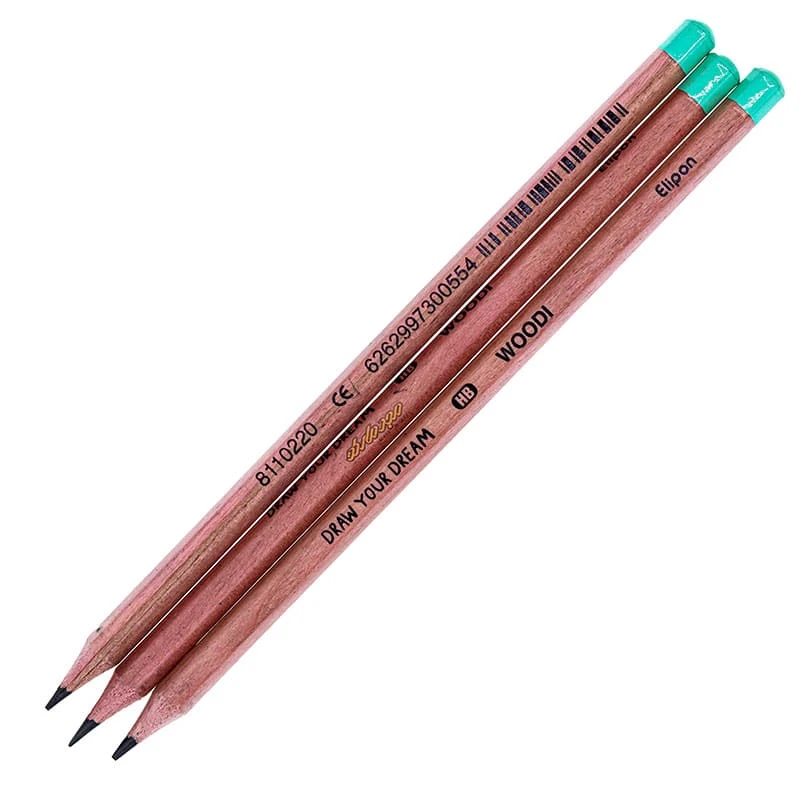 مداد مشکی الیپون بسته 4 عددی ELIPON (1)