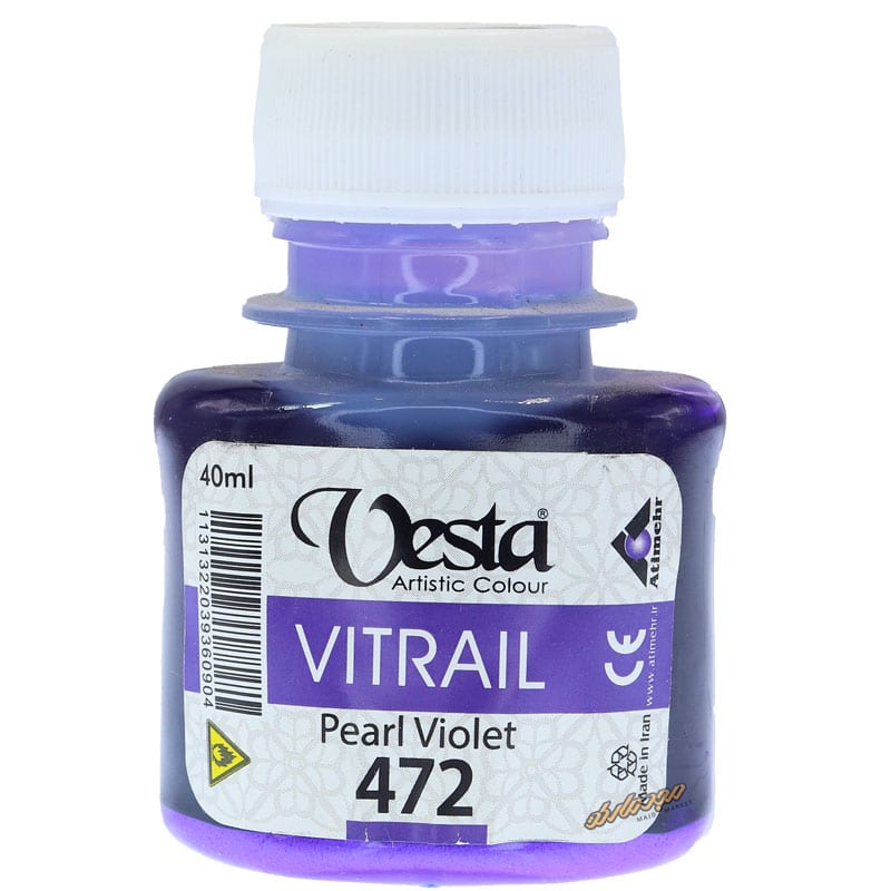 رنگ ویترای کد 472 Pearl Violet وستا