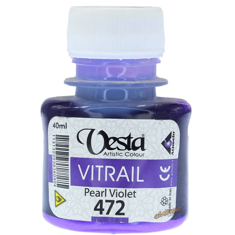 رنگ ویترای کد 472 Pearl Violet وستا (2)