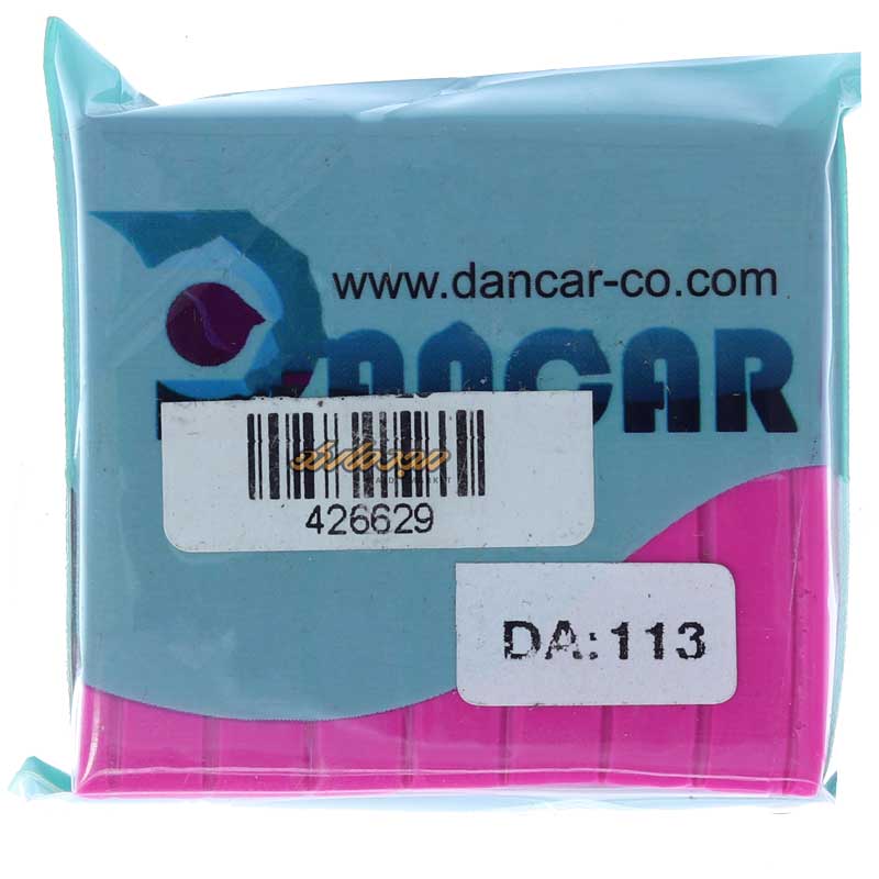 خمیر فیمو پلیمری حرارتی سرخابی کد 113 دانکار