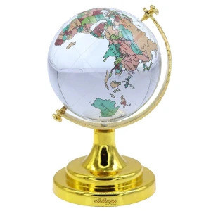 کره جغرافیا کریستالی سایز 2