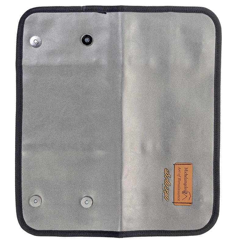 کیف قلم مو حرفه ای مگنتی بزرگ میکلانژ کد 15 (2)