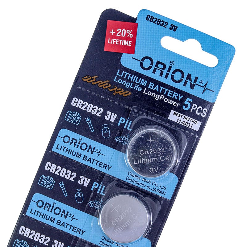 باتری سکه ای اوریون ORION 2032 (1)