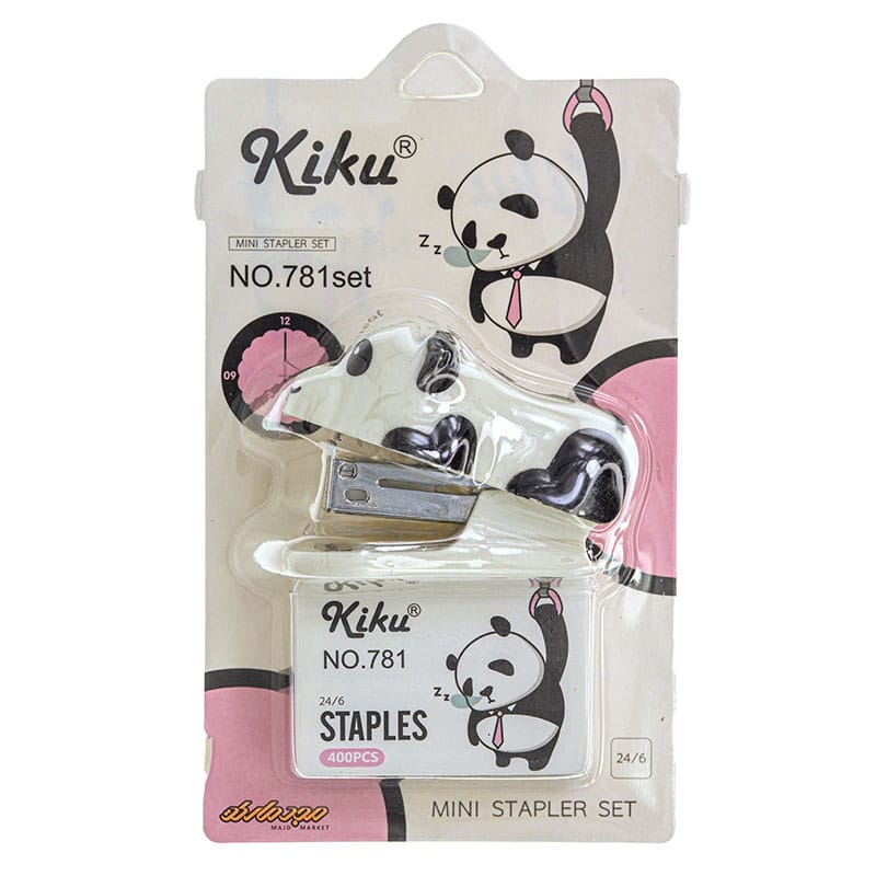 ست منگنه و سوزن آبی طرح پاندا کیکو 781 (6)