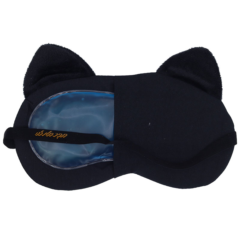 چشم بند فانتزی کمپرس دار طرح گربه طوسی (1)