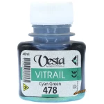 رنگ ویترای کد 478 Cyan Green وستا (2)