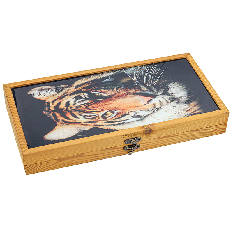 تخته نرد صادراتی طرح ببر