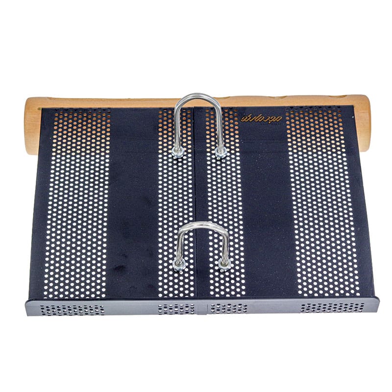 پایه تقویم چوب و فلز قهوه ای روشن وافر 187 VAFER (1)