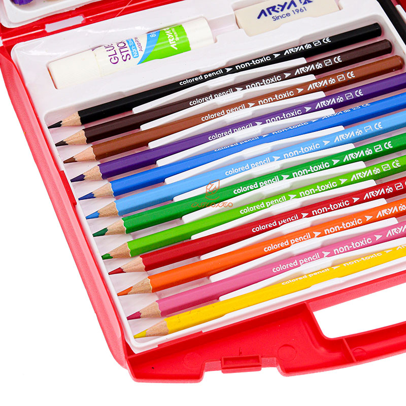 کیف ست نقاشی قرمز آریا ARYA (5)