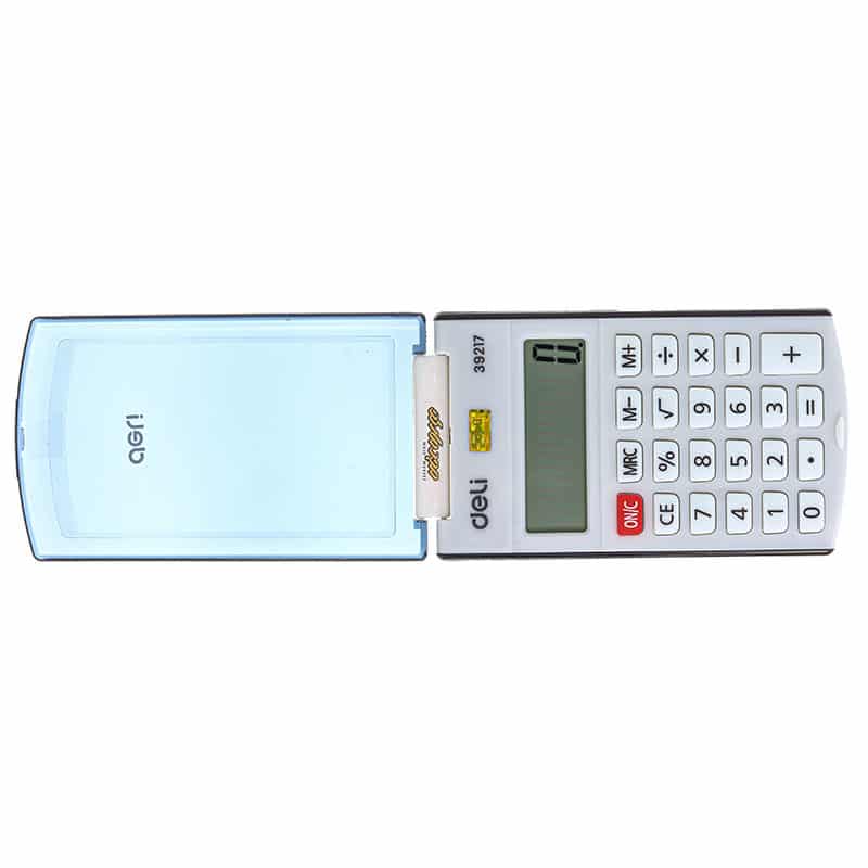ماشین حساب 8 رقم جیبی دلی مدل deli 39217 (3)
