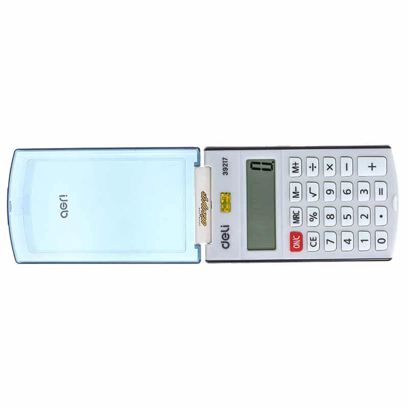 ماشین حساب 8 رقم جیبی دلی مدل deli 39217 (3)