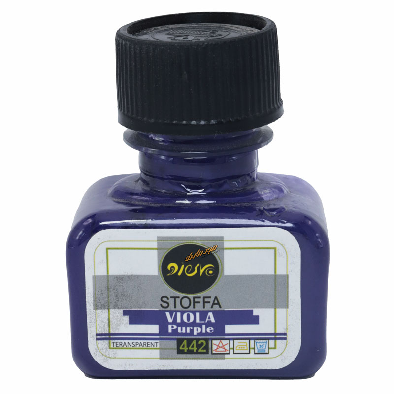 رنگ پارچه ترنسپرنت بنفش 442 (PURPLE) پیرو