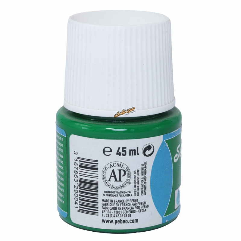 رنگ پارچه ترنسپرنت سبز 04 (LAWN GREEN) ستا کالر پ ب او PEBEO (1)