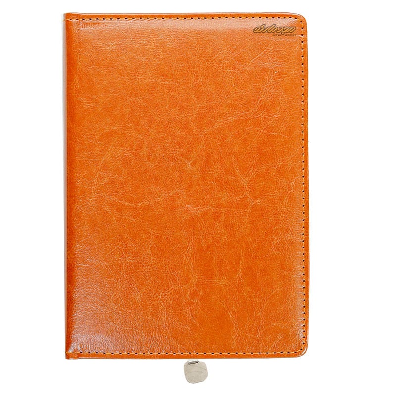 سالنامه (سررسید) 1402 عسلی طرح ترمو جلد سخت ایلیا 235 (1)