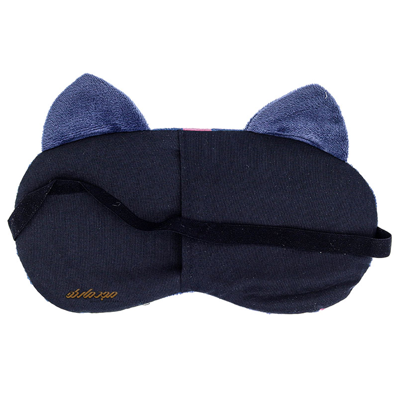 چشم بند فانتزی کمپرس دار طرح گربه مشکی (2)