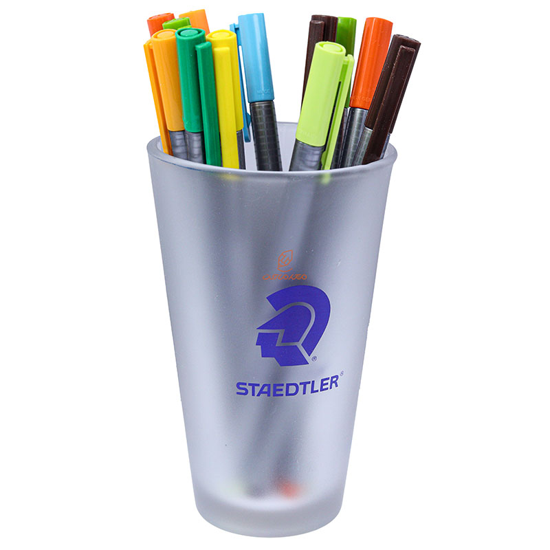 روان نویس 12 عددی لیوانی استدلر مدل triplus fineliner