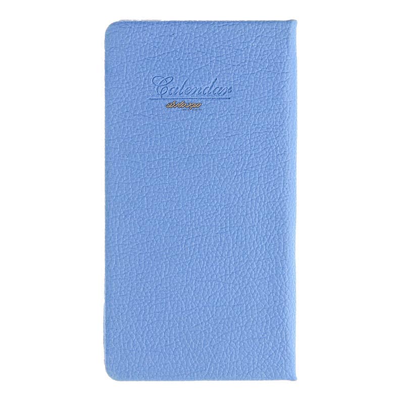 تقویم جیبی 1402 آبی جلد سخت کلیپس Clips