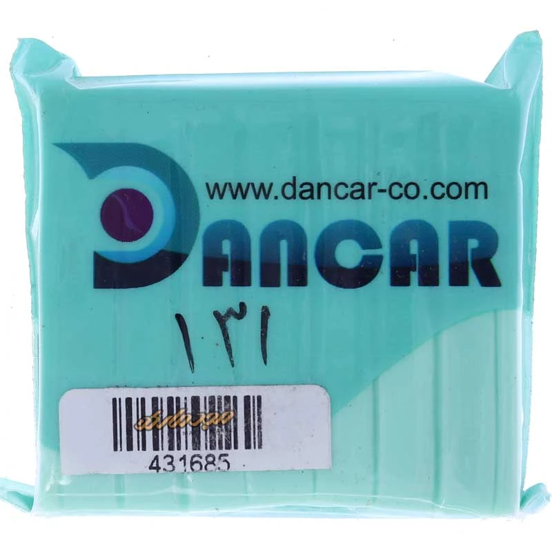 خمیر فیمو پلیمری حرارتی فیروزه ای شب تاب کد 131 دانکار
