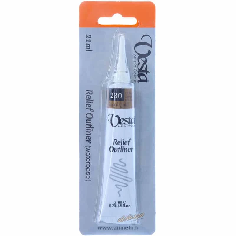خمیر دورگیر شیشه کد 230 Royal Gold وستا