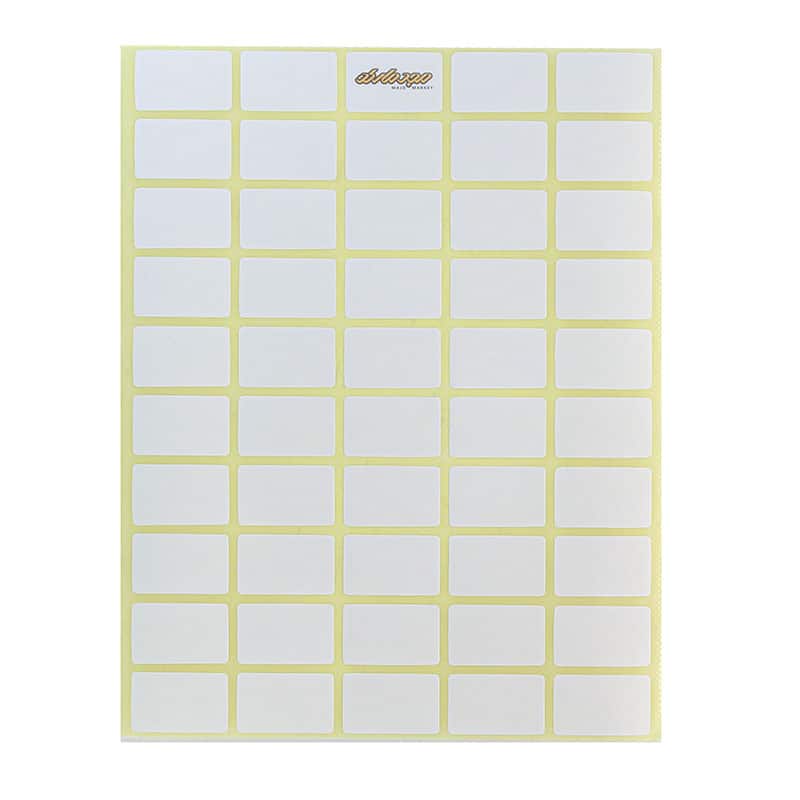 لیبل 34*21 میلی متر 50 تایی A4