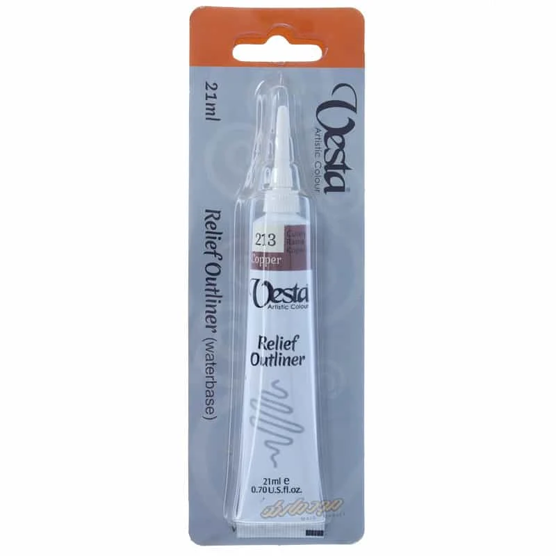 خمیر دورگیر شیشه کد 213 Copper وستا