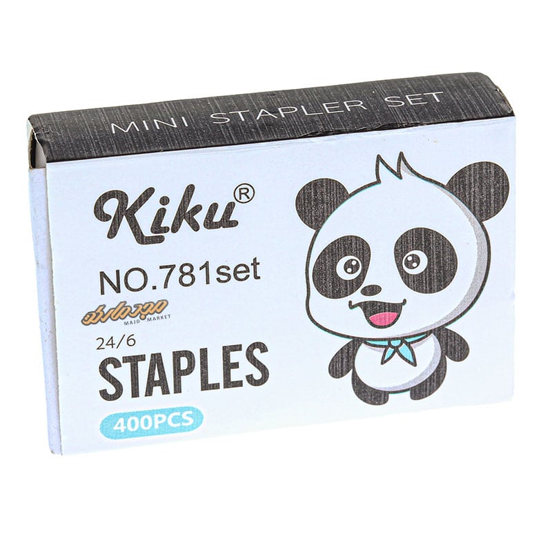 ست منگنه و سوزن آبی طرح پاندا کیکو 781 (7)