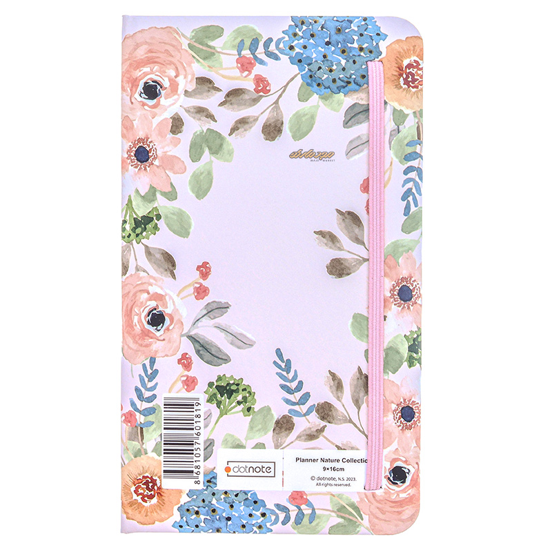 سالنامه 1402 جیبی طرح طبیعت سفید دات نوت (1)