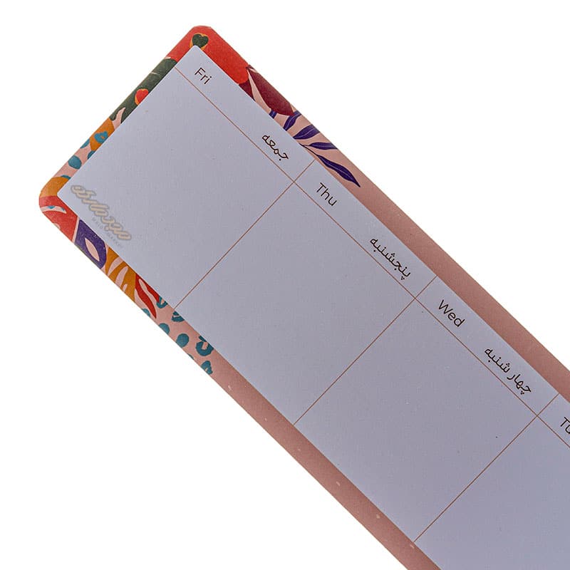 نوت پد هفتگی طرح طبیعت کرم دات نوت (1)