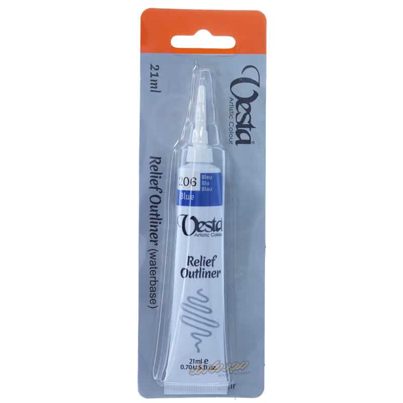 خمیر دورگیر شیشه کد 206 Blue وستا VESTA