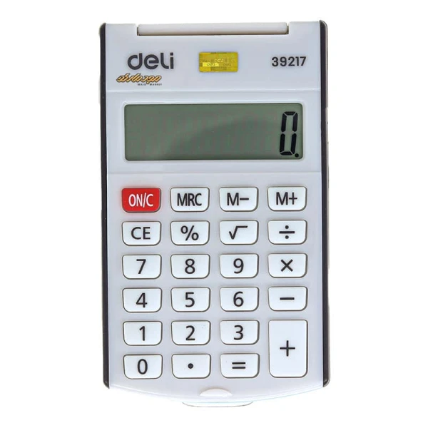 ماشین حساب 8 رقم جیبی دلی مدل deli 39217
