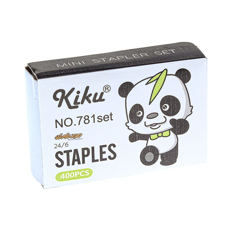 ست منگنه و سوزن سبز طرح پاندا کیکو 781 (1)