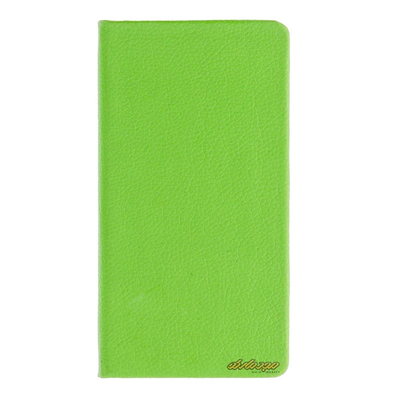 تقویم جیبی 1402 سبز جلد سخت کلیپس Clips (1)