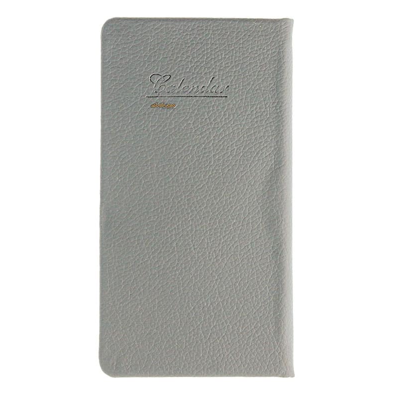 تقویم جیبی 1402 طوسی جلد سخت کلیپس Clips