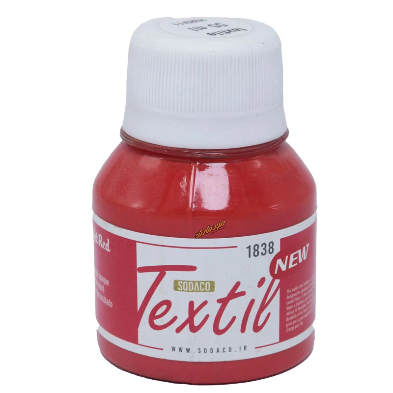 رنگ پارچه اوپک قرمز روشن 1838 (LIGHT RED) سوداکو SODACO (2)