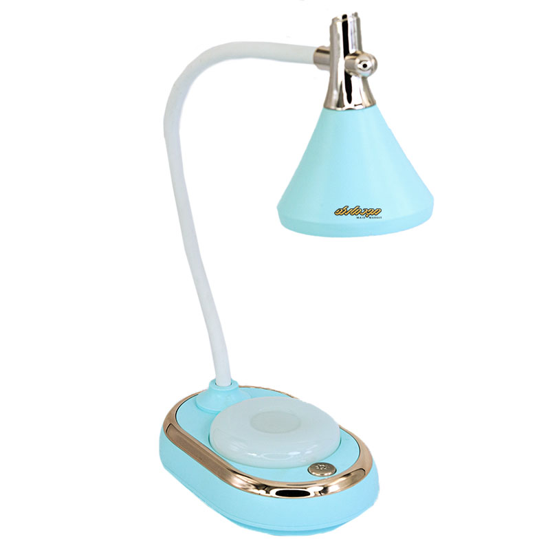 چراغ مطالعه رومیزی طرح آبی CS506