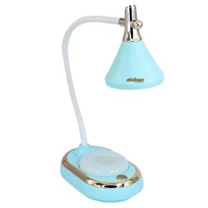 چراغ مطالعه رومیزی طرح آبی CS506